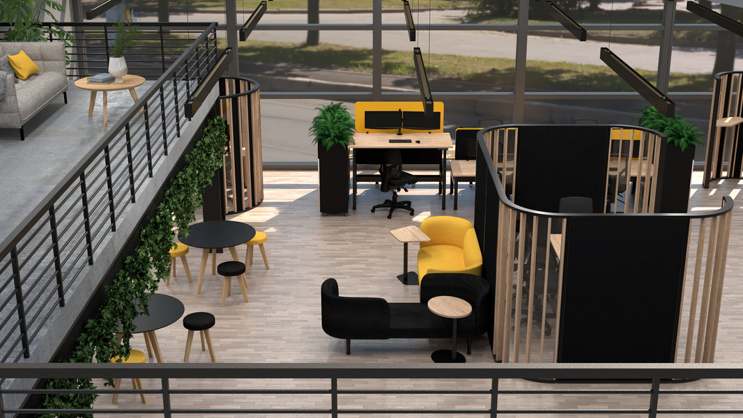 Creating Productive Zones: The Benefits of Different Areas in Modern Office Space