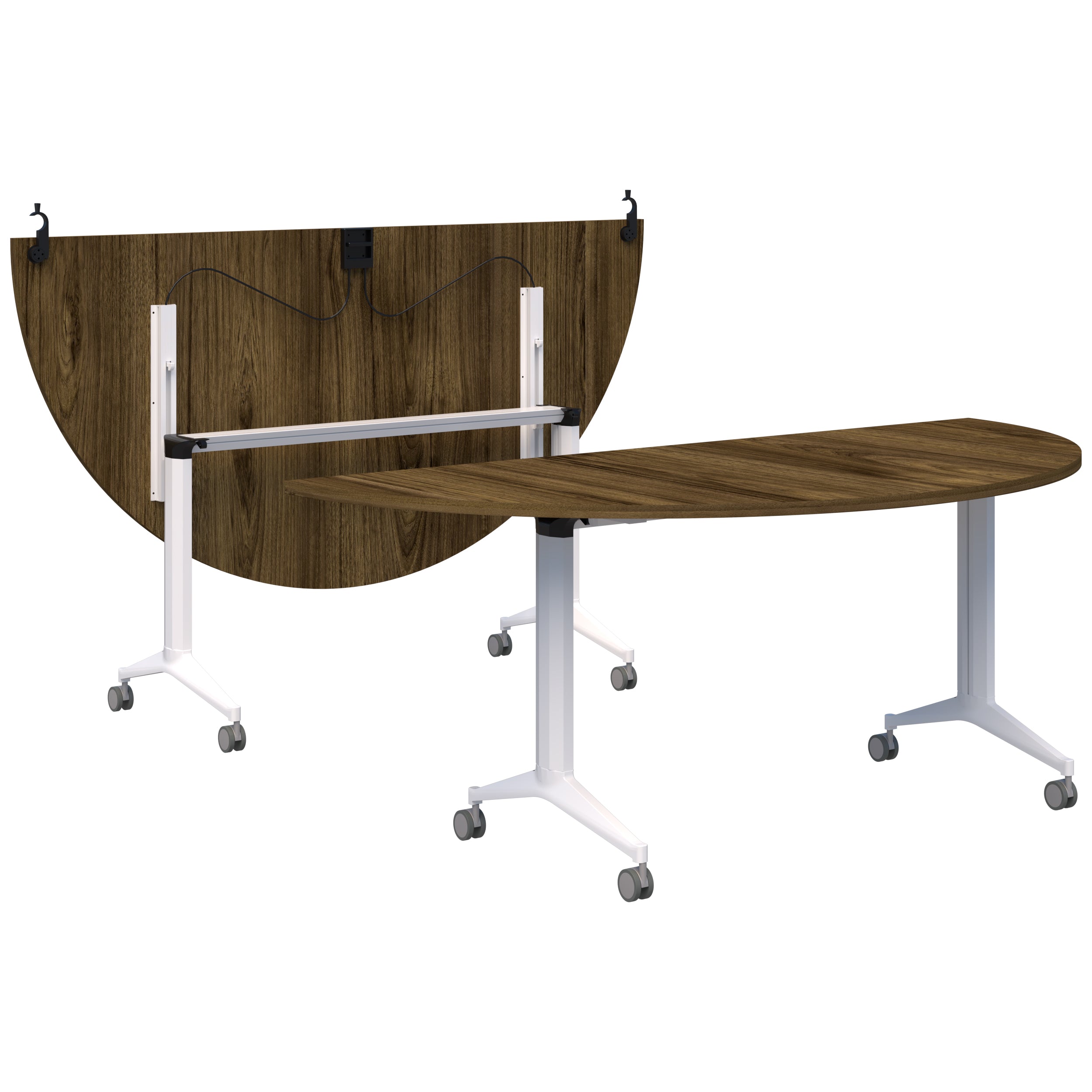 Fiord Flip Semi-Circular Table