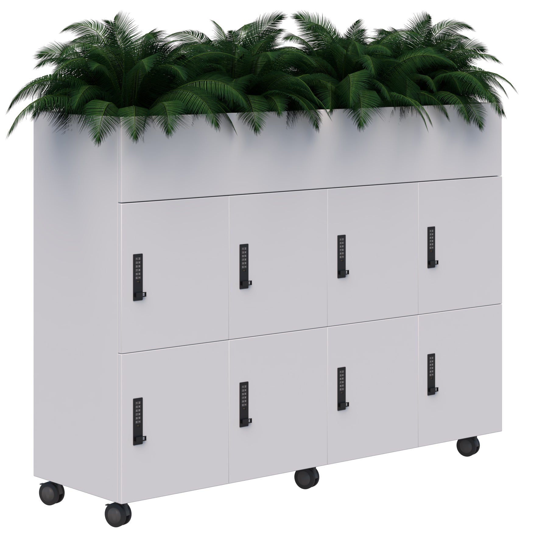 Mascot Mobile Planter Lockers