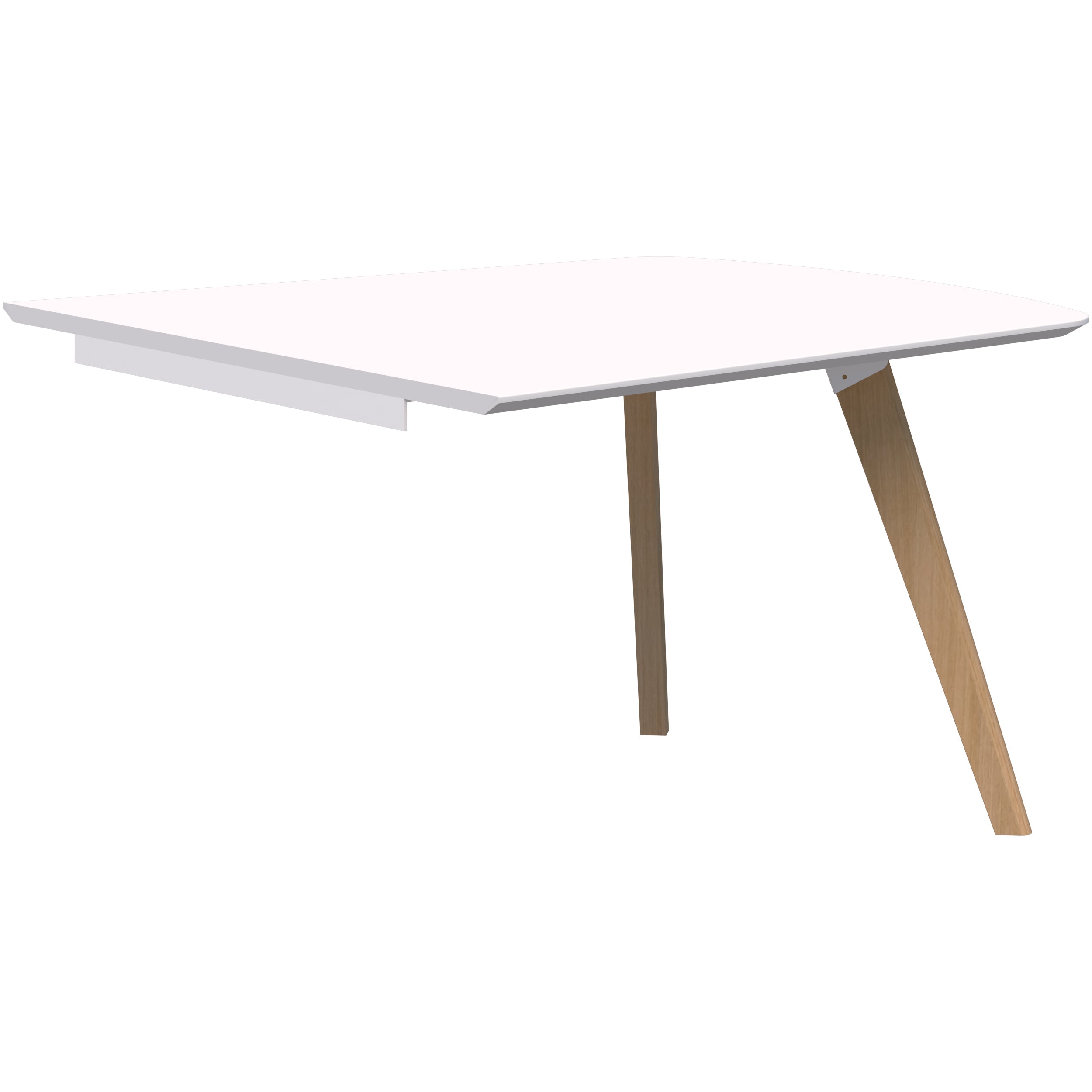 Fiord Executive Trapezium Wallmounted Table