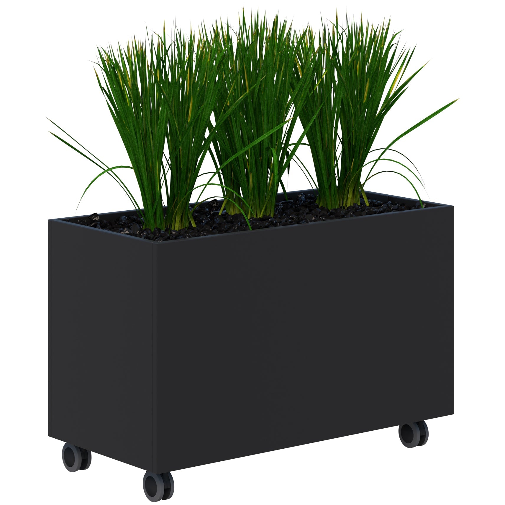 Fiord® Mobile Planter inc. Artificial Plants