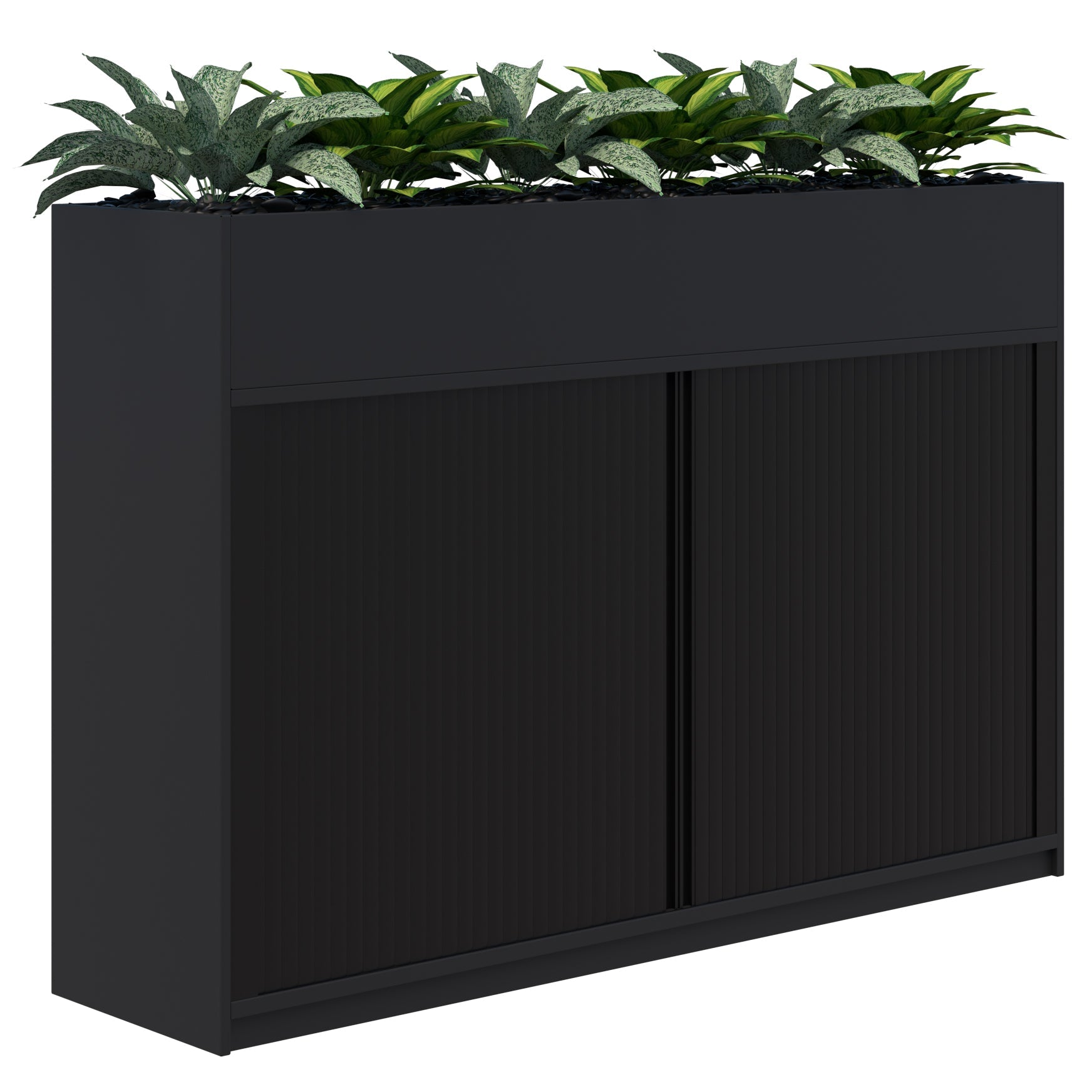 Fiord® Planter Tambour inc Artificial Plants