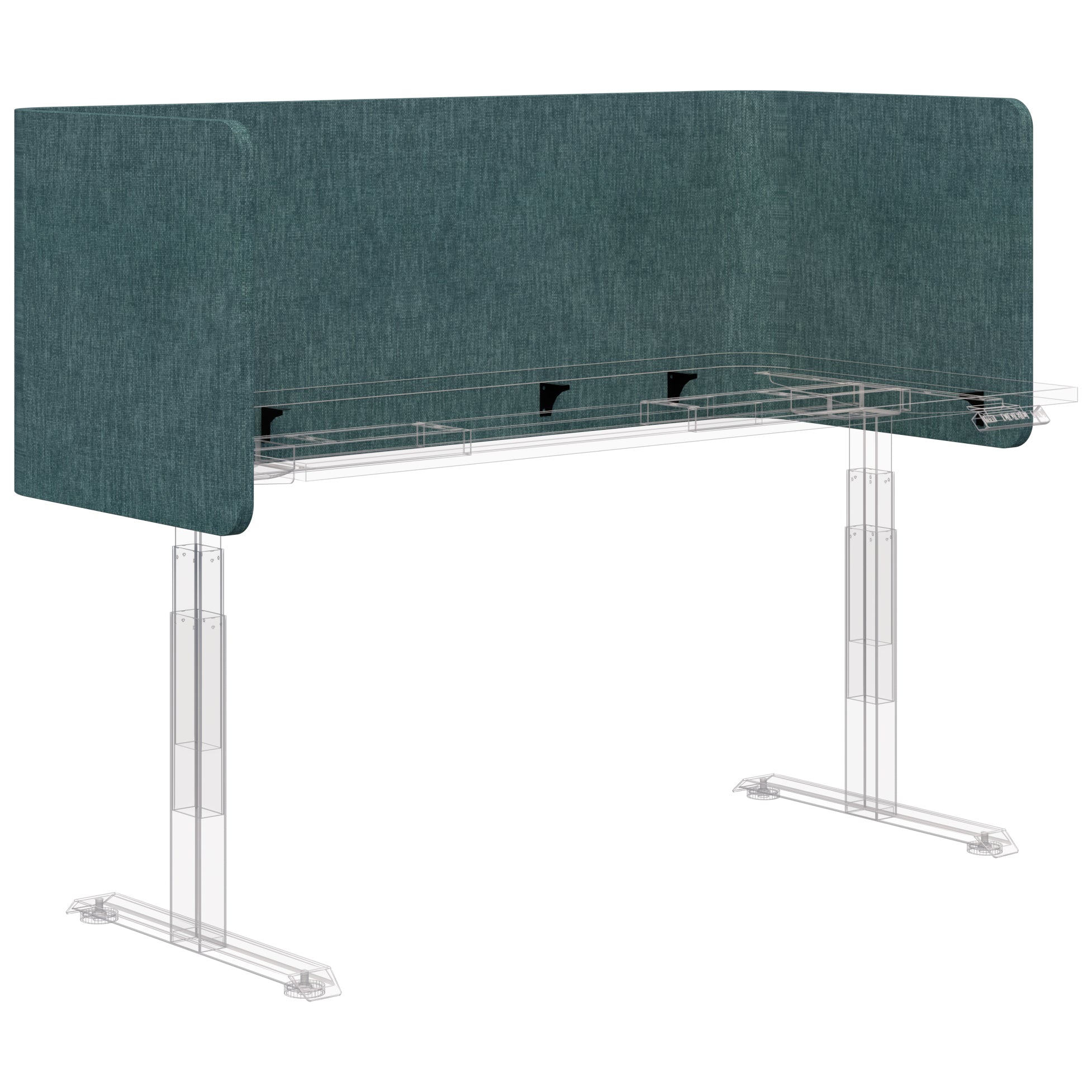 Fiord® Acoustic Fabric Wrap Around Screen - 600D
