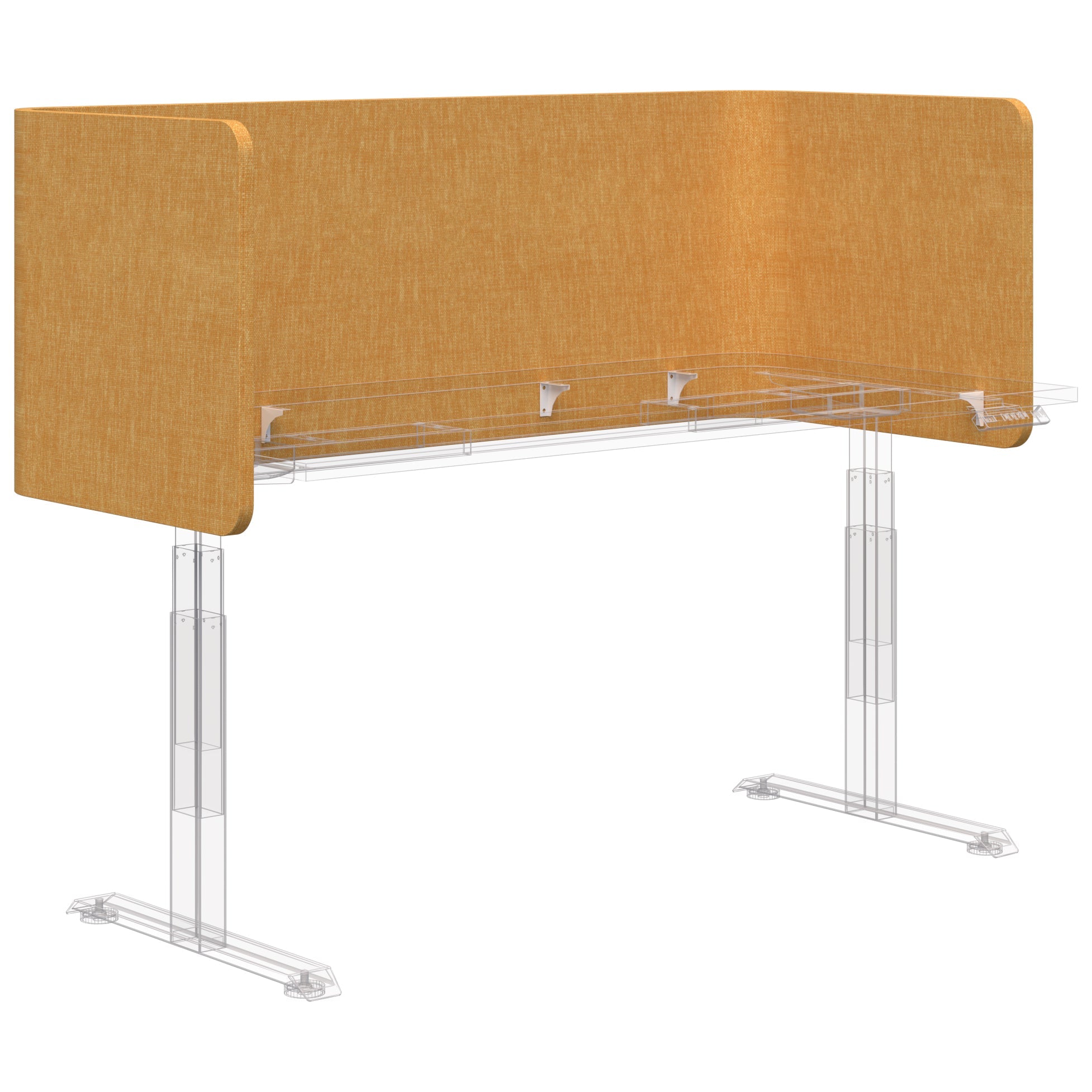 Fiord® Acoustic Fabric Wrap Around Screen - 600D