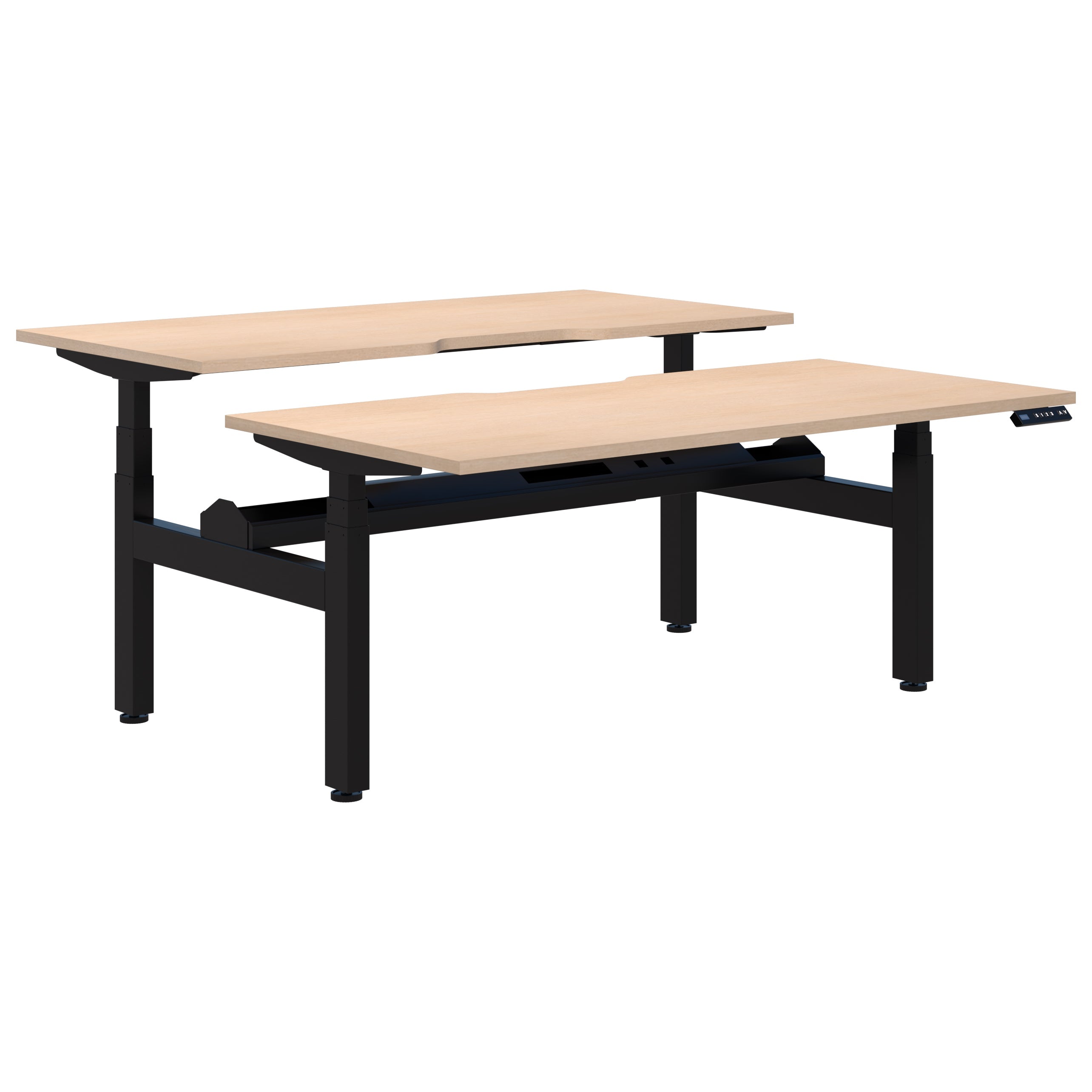Fiord® Electric Back-to-Back 2 Pod Desk