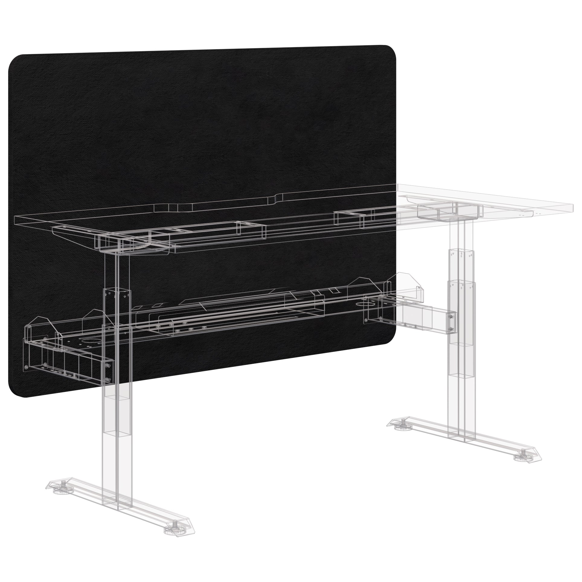 Fiord®+ Fabric Leg Mount Screen